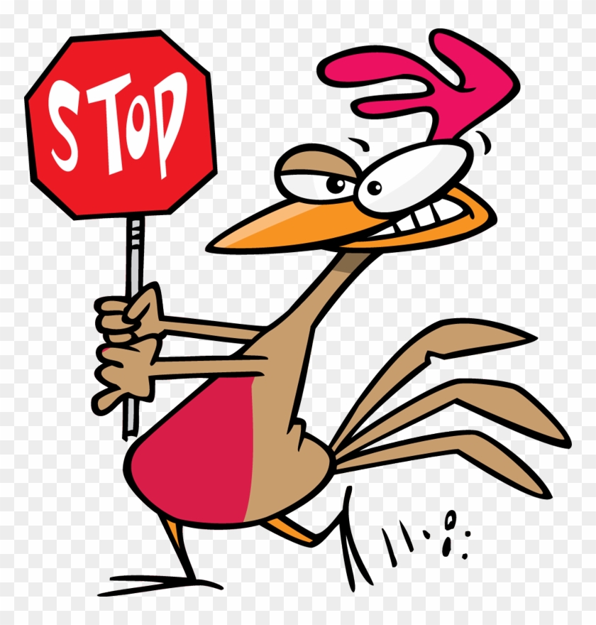 Is That Rotting Chicken I Smell - Chicken Crossing The Road Clip Art #137652