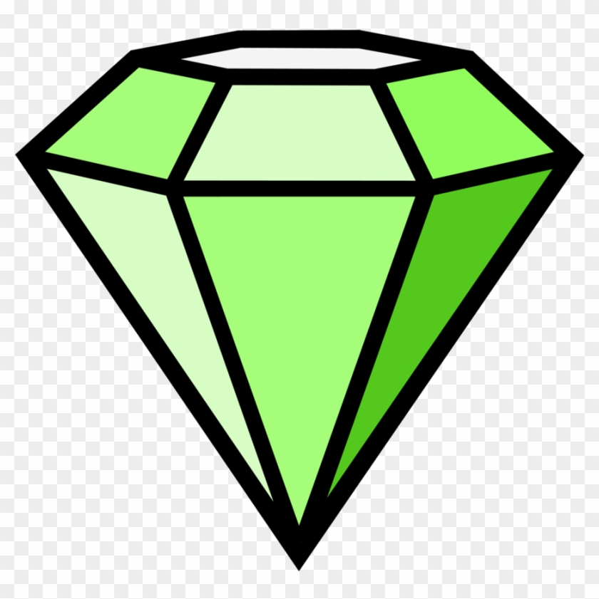 Green Diamond By Danakatherinescully Green Diamond - Green Diamond Clipart #137659