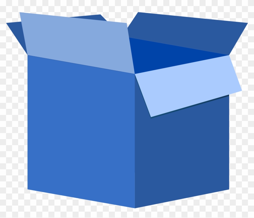 Blue Box Clipart #137799