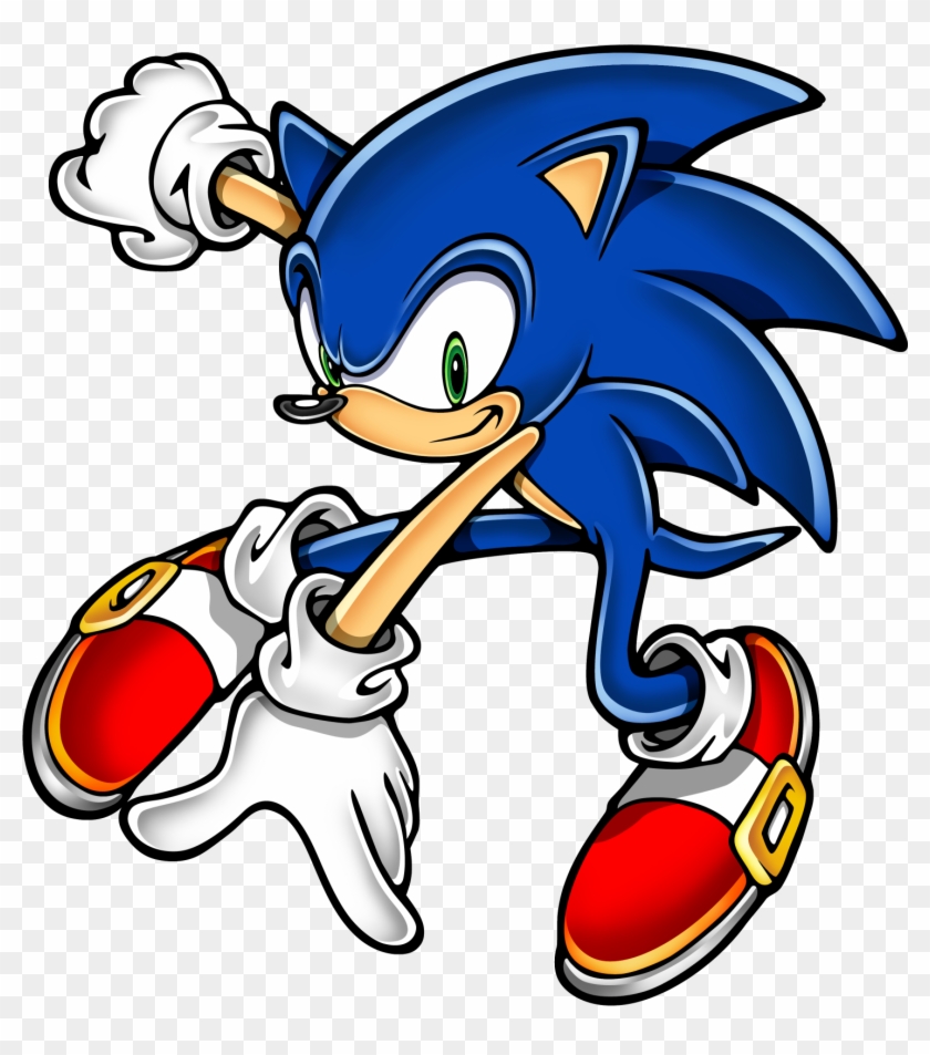 Sonic Clip Art - Red Sonic The Hedgehog #137909