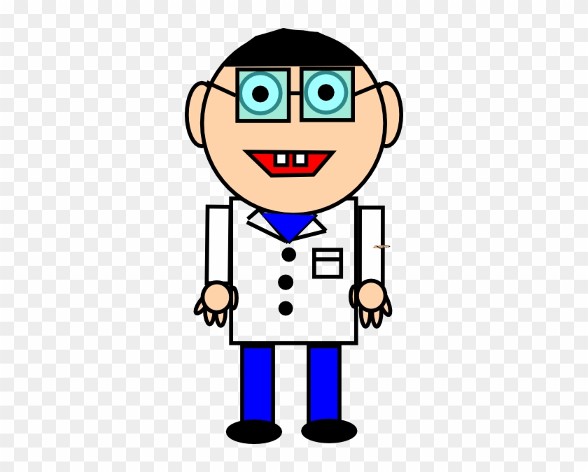 Scientist 2 Clip Art - Researcher Clip Art #138217