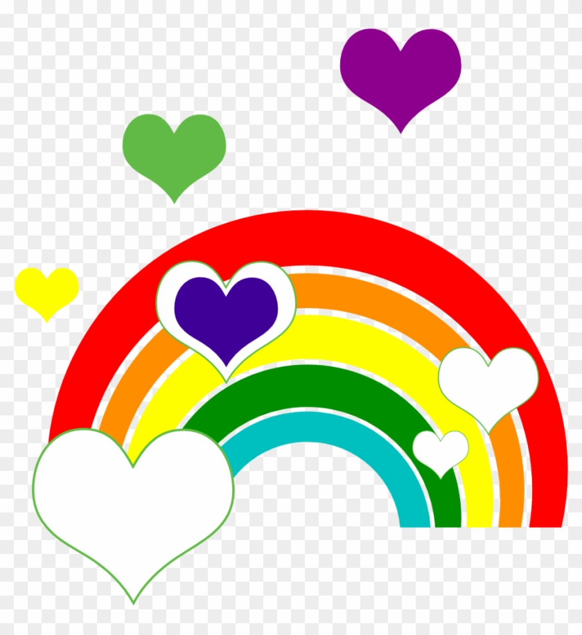 Reading Rainbow Marriage Equality I Support Love Red - Clip Art #138259