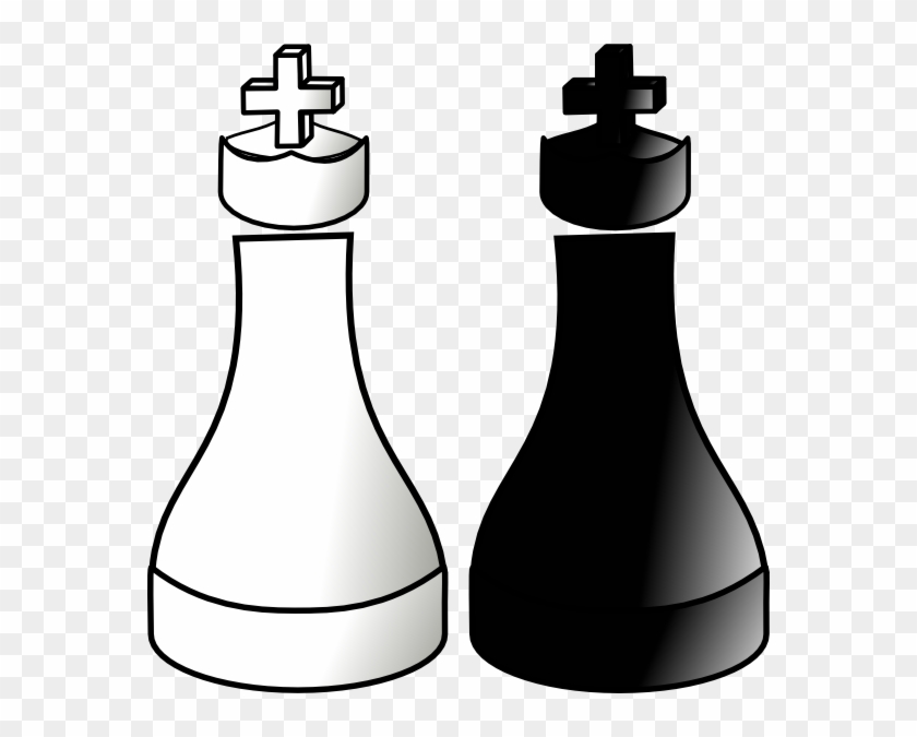 Clipart Best Chess Board Black And White Clip At Clker - King #725801