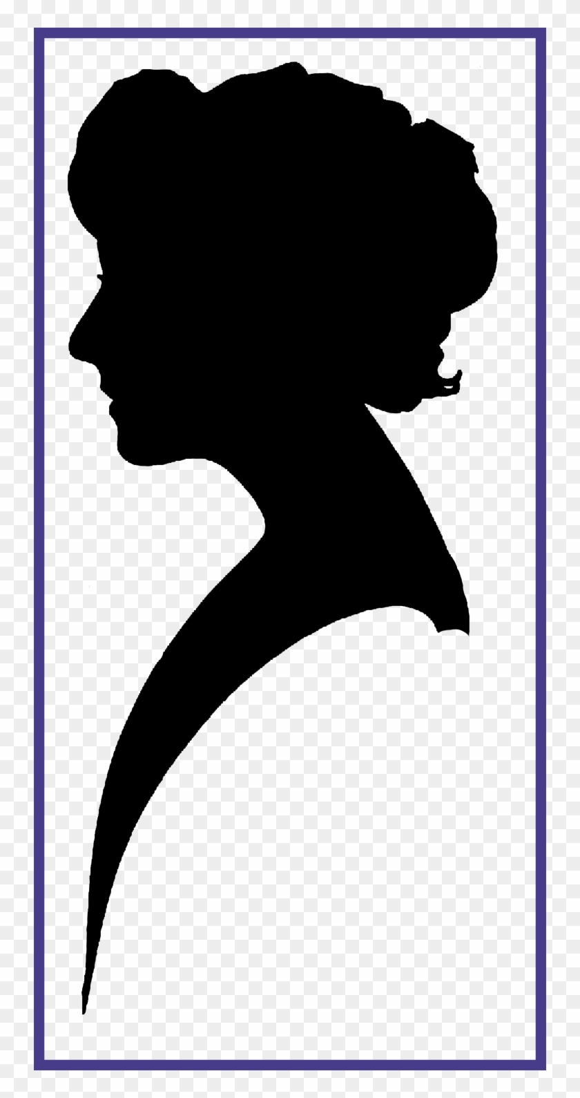 Inspiring Old Fashion Silhouette Clip Art Clipart Vintage - Woman Silhouette Png #725869
