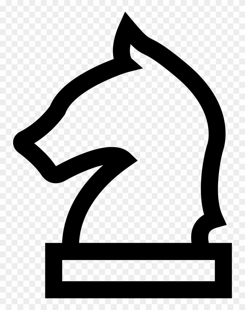 Horse Head Chess Piece Outline Comments - Dance #725865