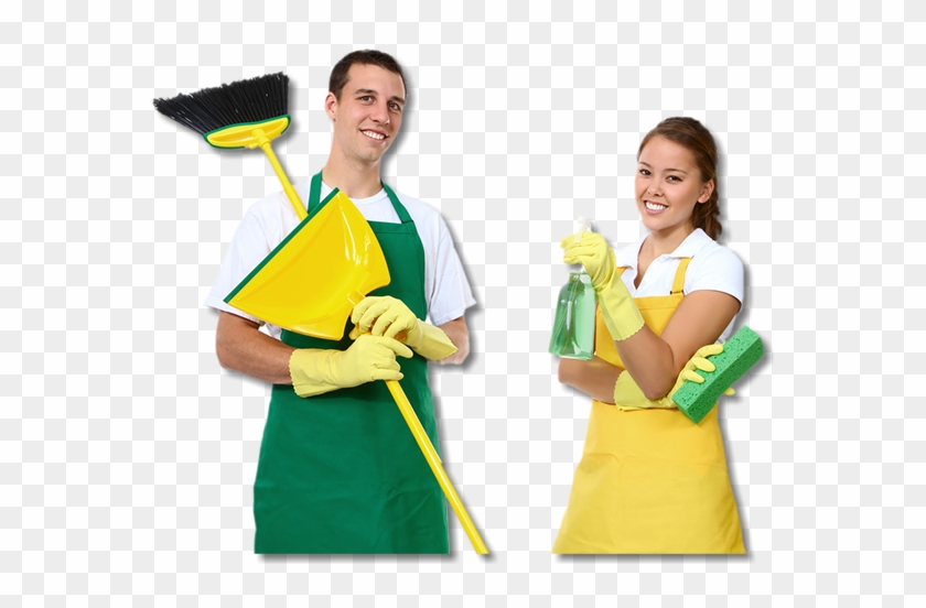 Men And Women Cleaning #726081