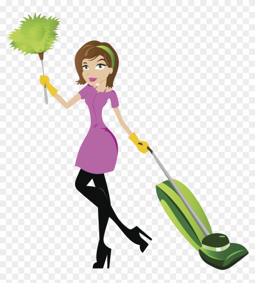 Cleaning Lady Clip Art #726083