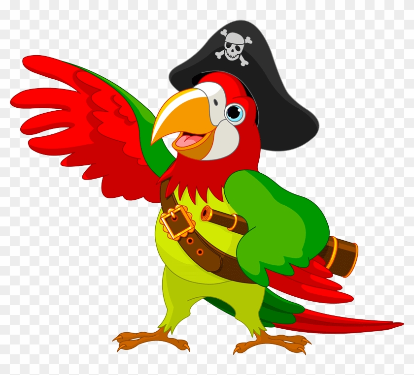 Pirate Parrot Clip Art #726121