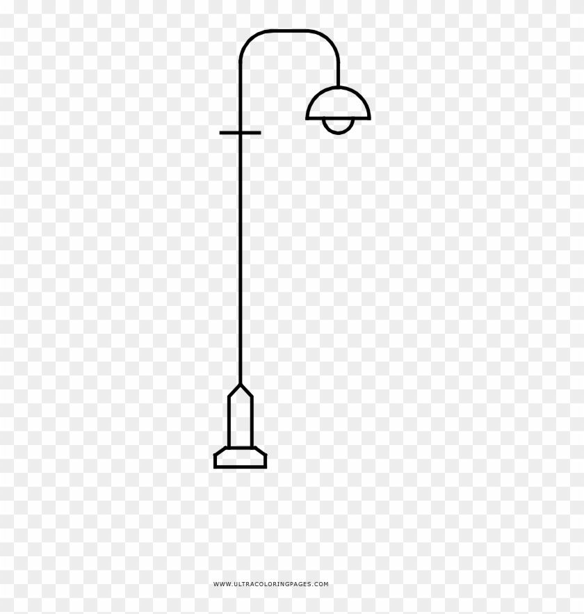 Lamp Post Coloring Page - Diagram #726138