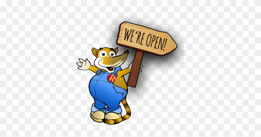 We Are Open Today - Cartoon #726142