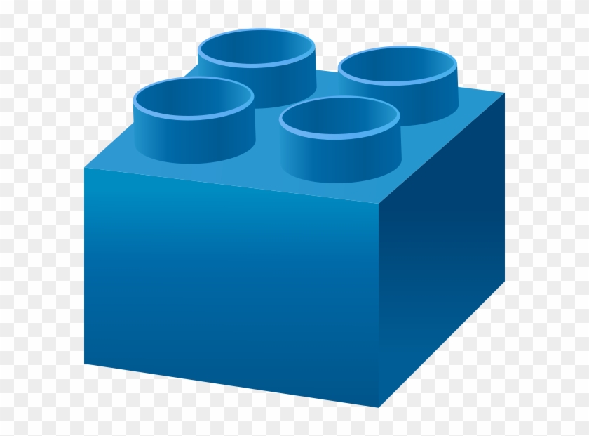 Add On, Addon, Brick, Build, Foot Massage, Lego, Plugin - Blue Lego Brick Png #726227