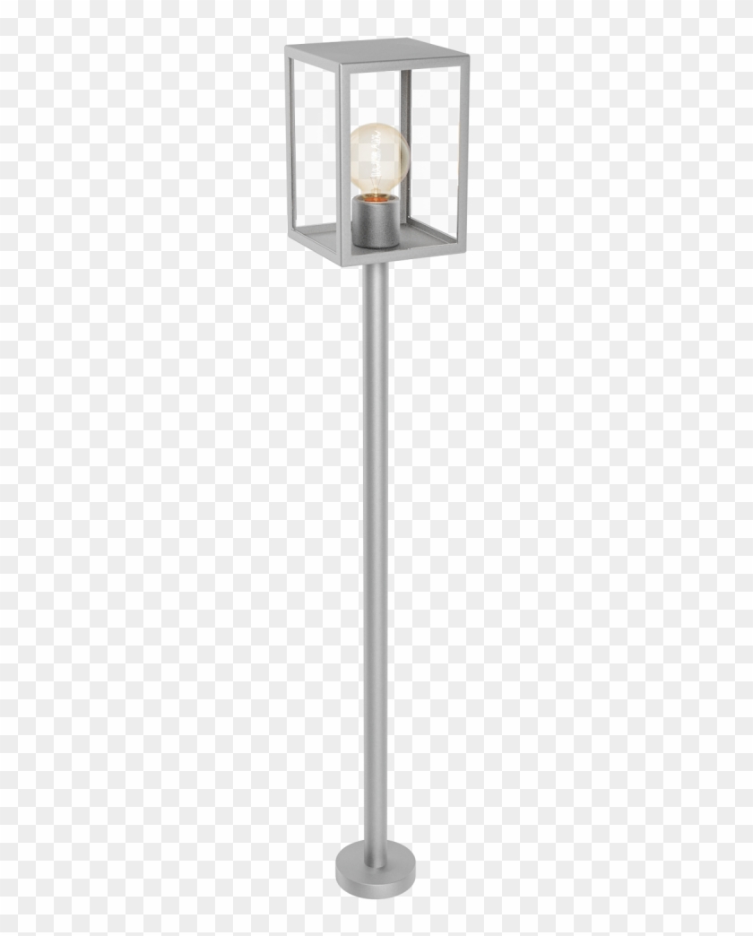 94829 Alamonte 1 Light Ip44 Post Lamp Stainless Steel - Light Fixture #726261