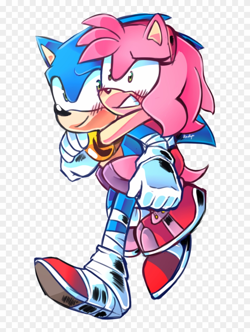 Hold On By Proboom On Deviantart - Sonamy Boom Png #726285