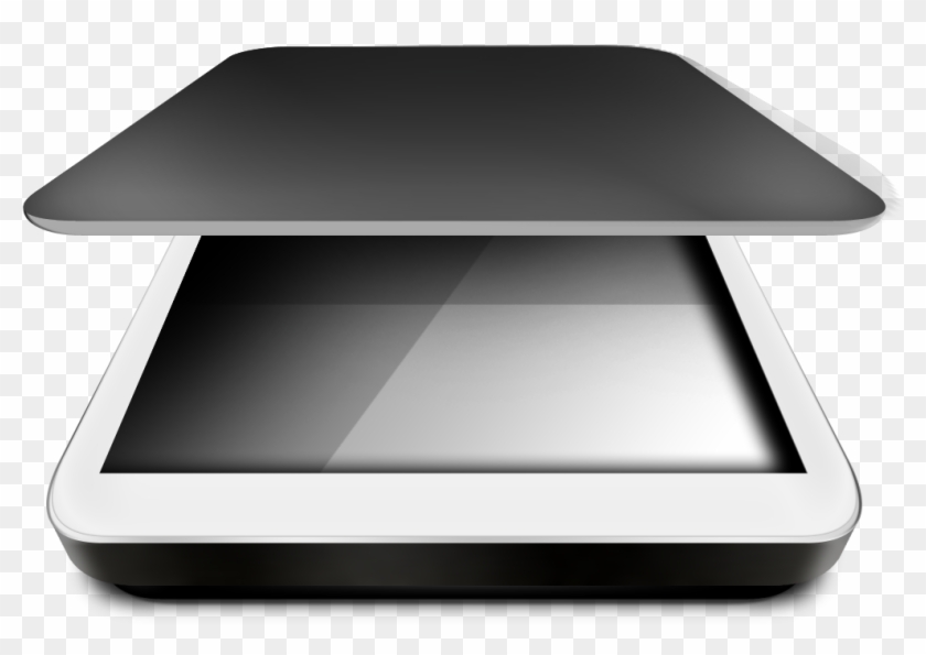 Scanner Clipart Transparent - Scanner Black And White Png #726287
