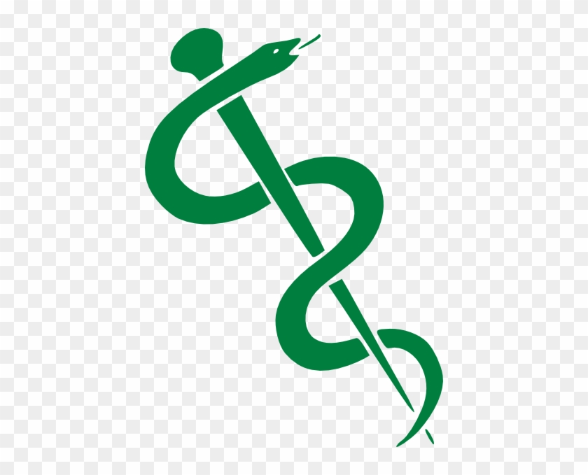 Rod Of Asclepius Gold #726457