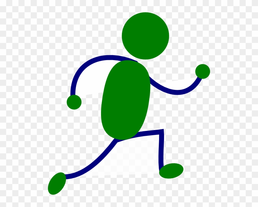 Stick Man Running #726490
