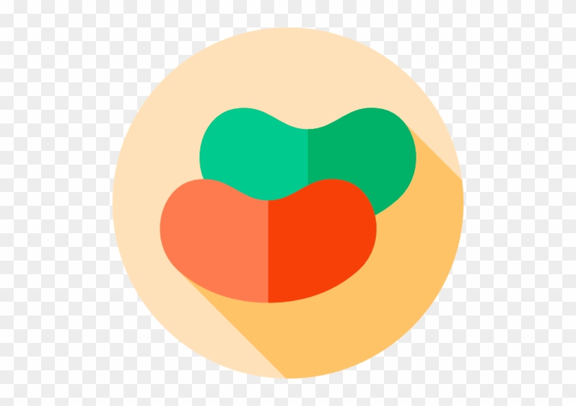 Jelly Beans Free Icon - Circle #726525