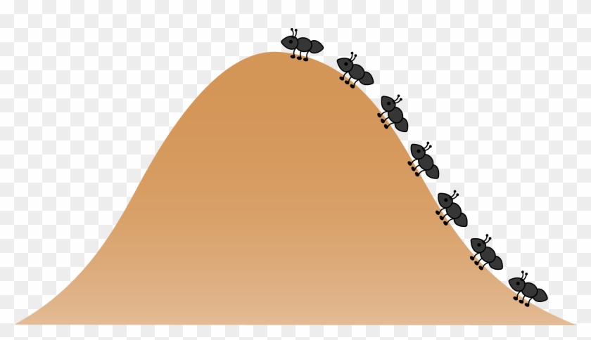 Free Clipart Of Ant Farm Ants Crawling Into Hill Clip - Colony Of Ants Cartoon #726580