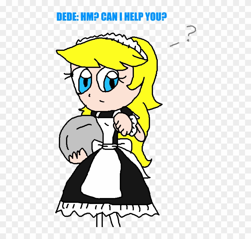 Dede As A Maid By Jack-hedgehog - Attention Duelists My Hair #726588
