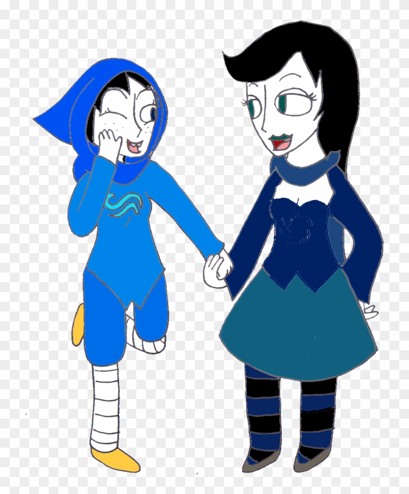 Maid Of Breath And Witch Of Void By Carlyquinn - Cartoon #726609