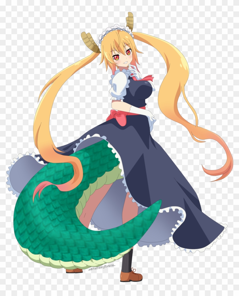 Art Trade Dragon Maid Tohru By - Tohru Emoji #726660