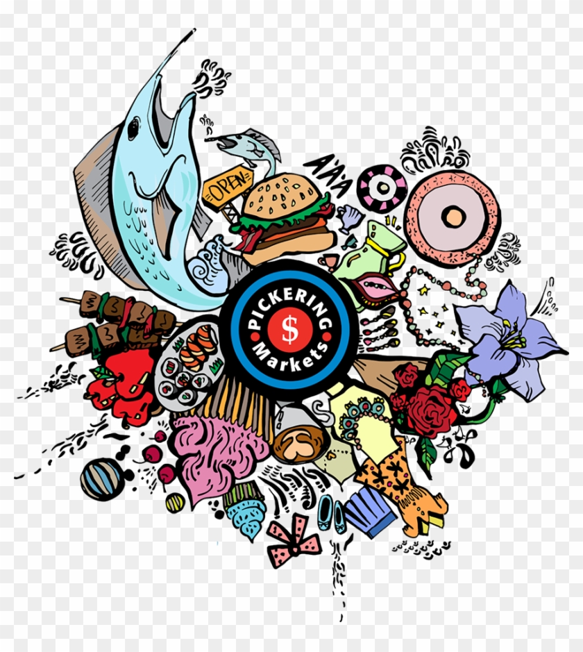 Illustration Pickering Markets - Alchemaya #726665