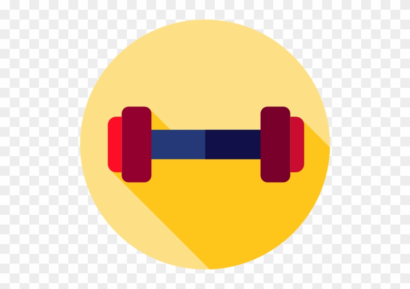 Dumbbell Free Icon - Weights Icon #726869