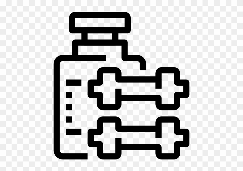 Dumbbell Free Icon - Health #726884