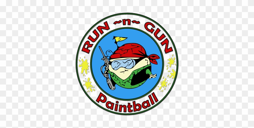Run N Gun Paintball - Cartoon #726900