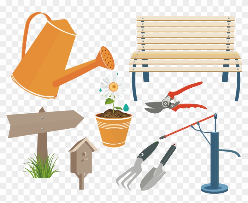 Vector Gardening Tools - Vector Gardening Tools #727016