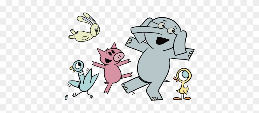 Mad About Mo Willems Bedford - Elephant And Piggie Characters #727165
