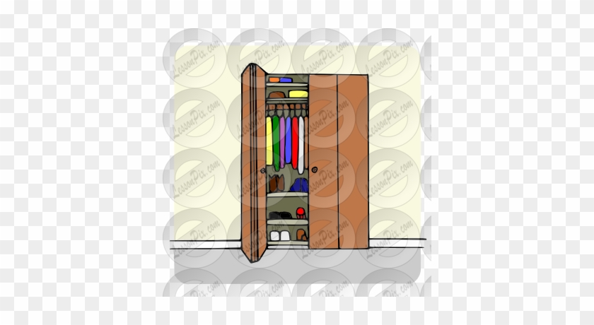 Inspirational Closet Clip Art Organized Cleaning Closet - Cartoon #727231