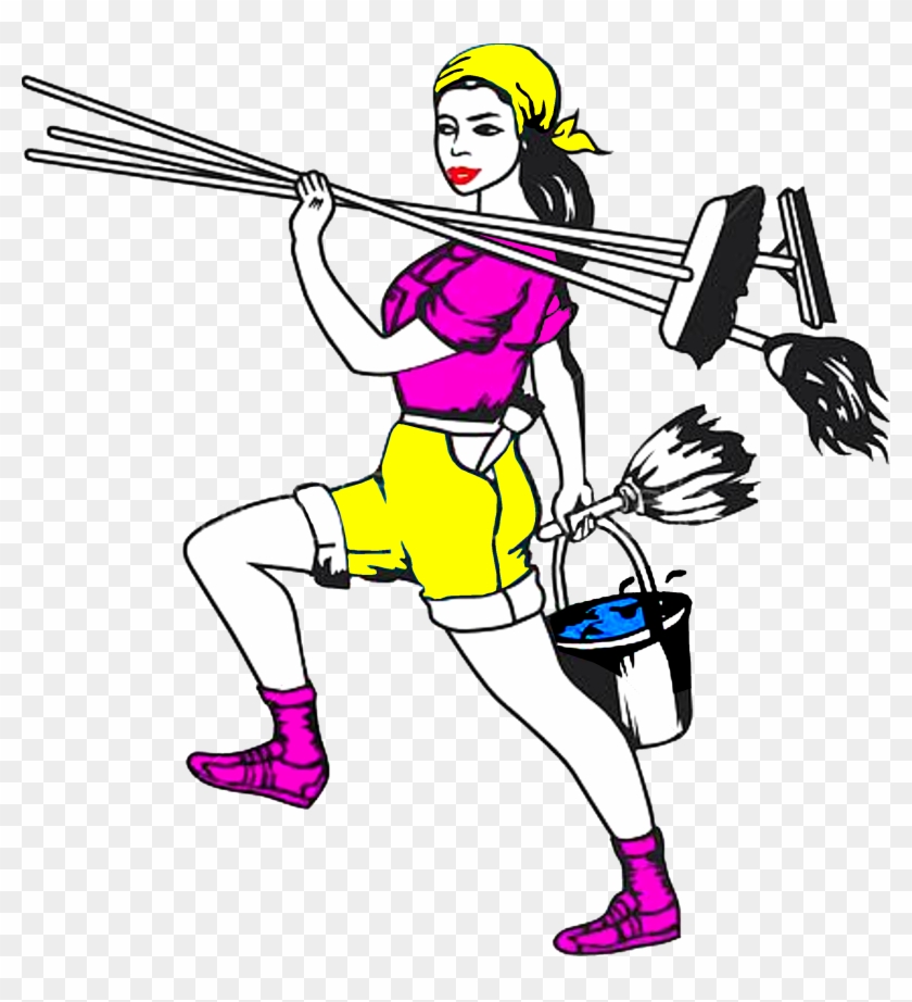Cleaning Cleaner Housekeeping Maid Service Clip Art - Cleaning Cleaner Housekeeping Maid Service Clip Art #727406