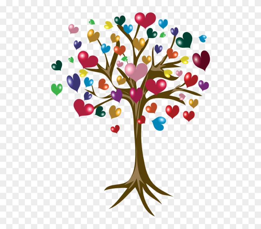 Red Heart - Tree Of Hearts #727469