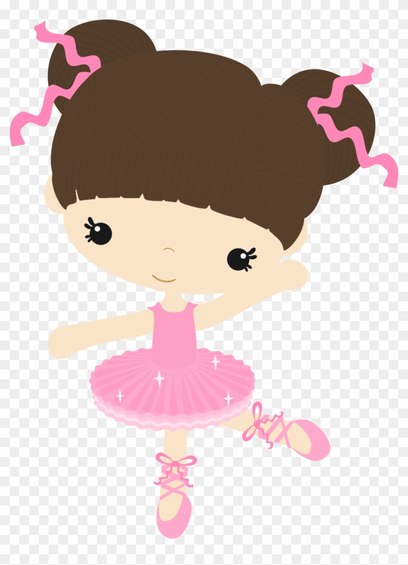 Brown Hair Tan Skin 4a - Bailarina De Ballet Caricatura #727751