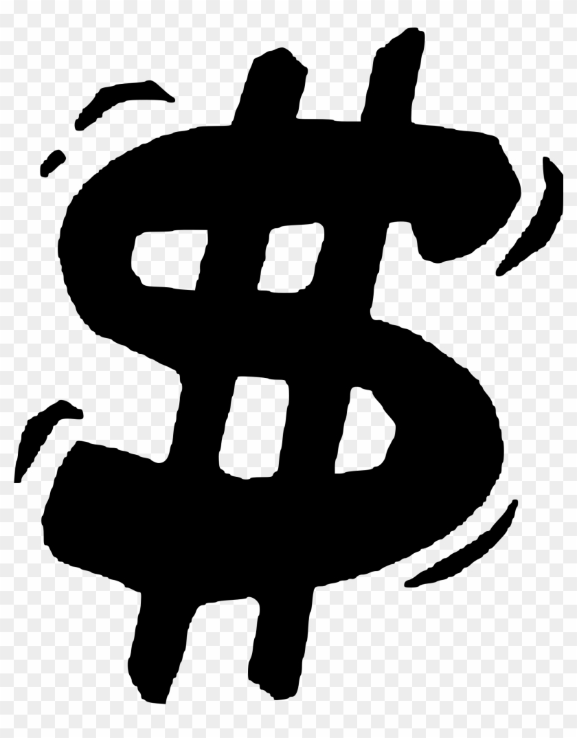 Big Image - Dollar Sign From Clip Art #727791
