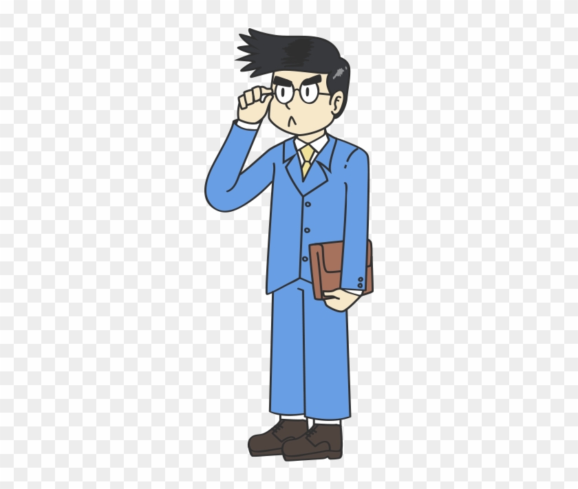 Asian Office Guy Mascot - Japan Office Worker Cartoon - Free Transparent  PNG Clipart Images Download