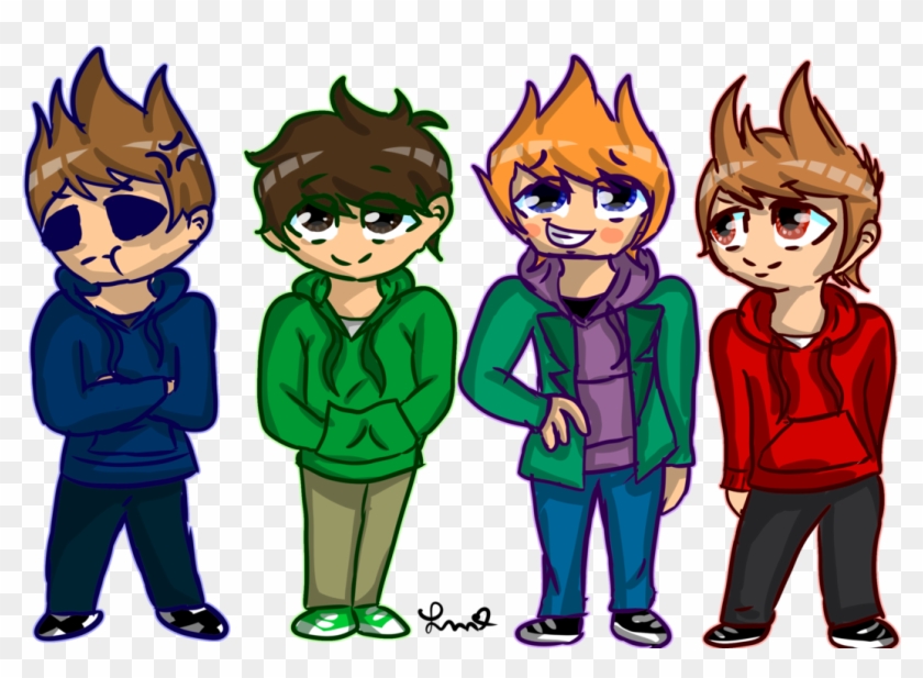 Me And Friends As Eddsworld Characters By Kawaiicuteslayer - Eddsworld Characters #727902