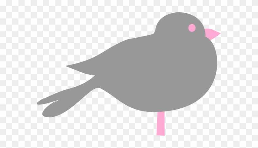 Birds Clip Art Cute Baby Birds Birds Design Element - Bird Clipart Png Pink Gray #728076