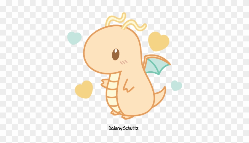 Chibi Dragonite By Daieny - Pokemon Chibi Dragonite #728126