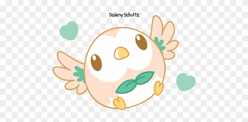 Chibi Rowlet By Daieny - Chibi Rowlet #728157