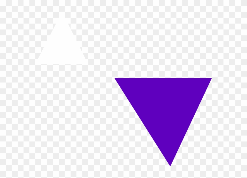 Triangle Clip Art - Purple Triangle Clip Art #728216