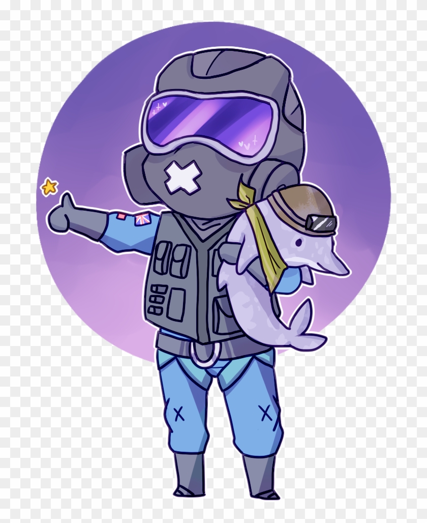 Mute And Dusky By Fridgeot - Rainbow Six Siege Mute Fan Art #728388
