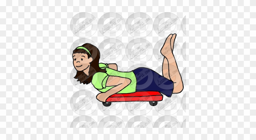 Pediatric Occupational Therapy Clip Art Scooter Picture - Illustration #728466