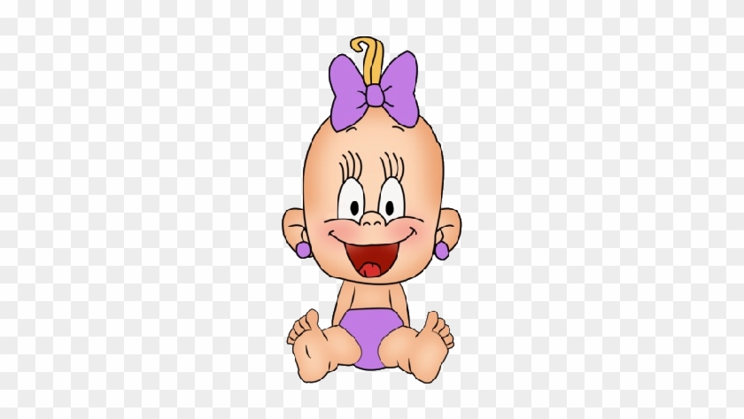 Funny Baby Girl - Funny Baby Girl Cartoon #728497