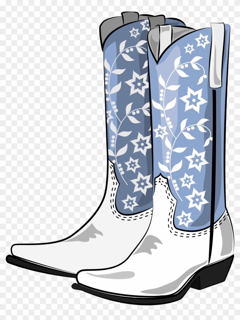 Cowboy Boot Clip Art - Cowboy Boot #728546