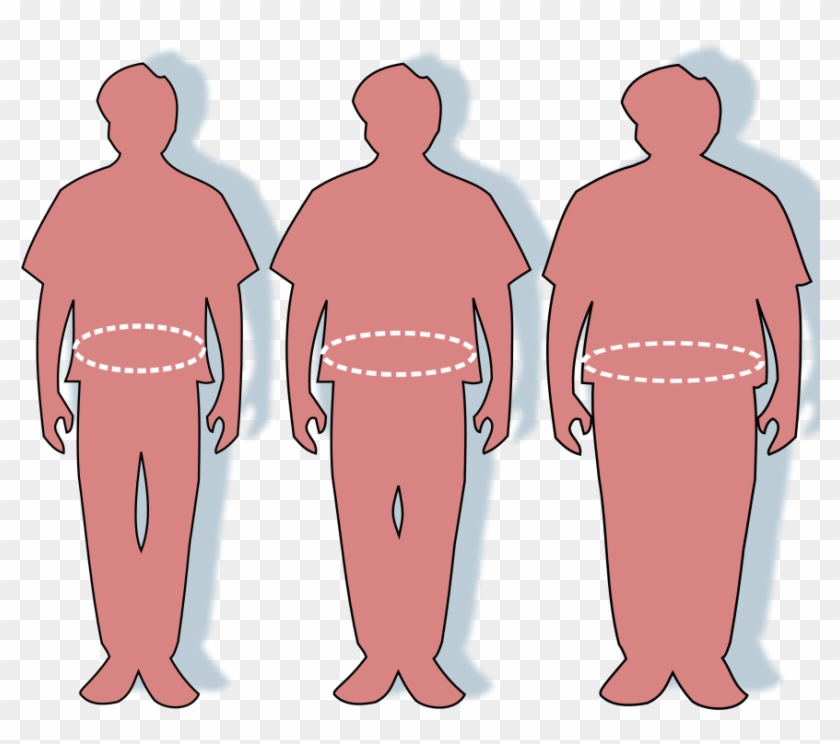 File - Obesity-waist Circumference - Svg - 45 Inch Waist Man #728570