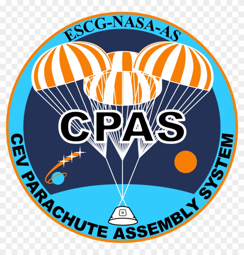Cev Parachute Assembly System Logo 01 - Nasa Cpas #728710