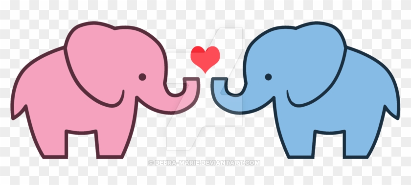 Elephant Love Design By Debra-marie - Elephant Love Png #728991