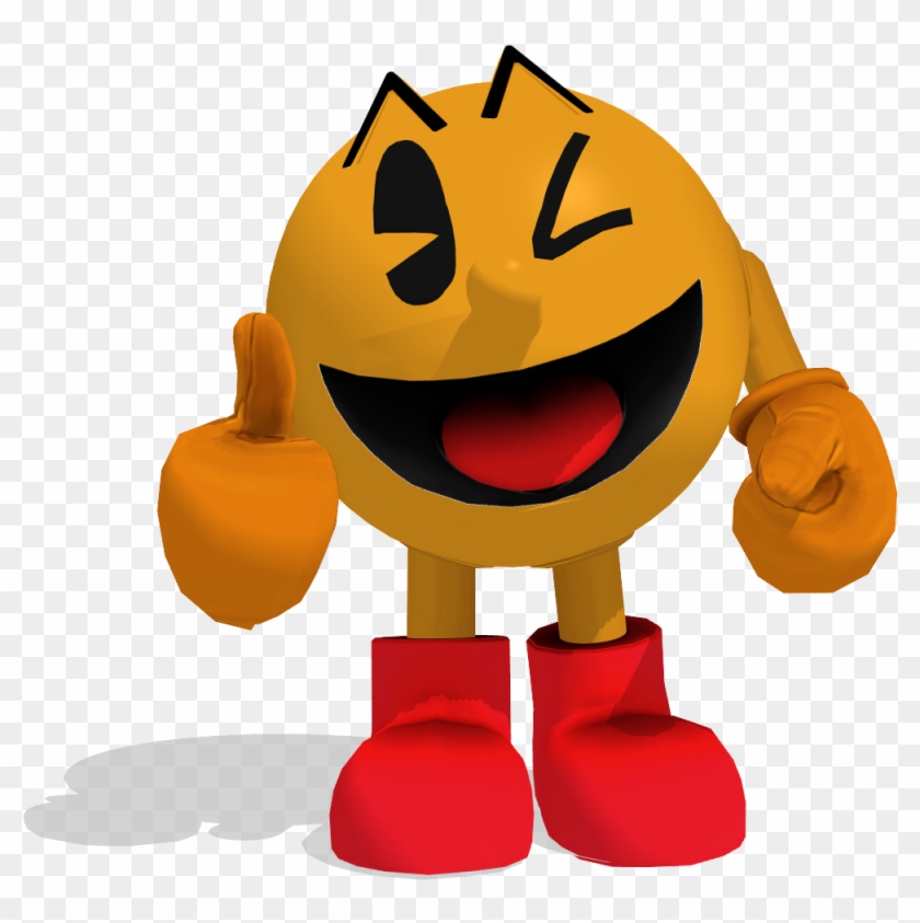 [mmd] Wii U Pac-man Dl By Shadowleswolf - Super Smash Bros Pac Man #729175